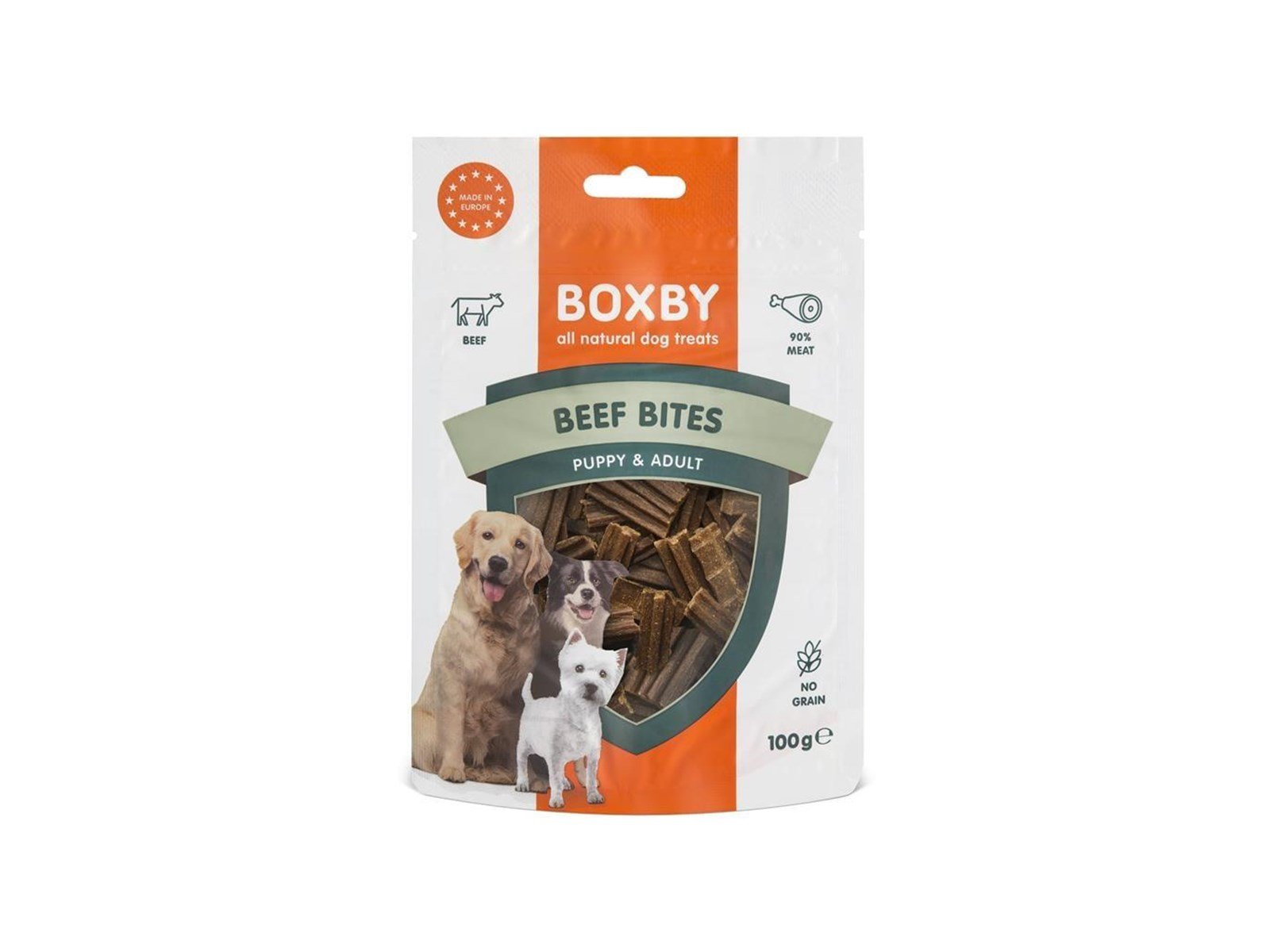 BOXBY - Beef Bites 100 g - (PL10453) BOXBY - Beef Bites 100 g - (PL10453)